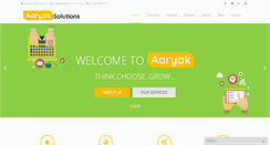 Desktop Screenshot of aaryaksolutions.com